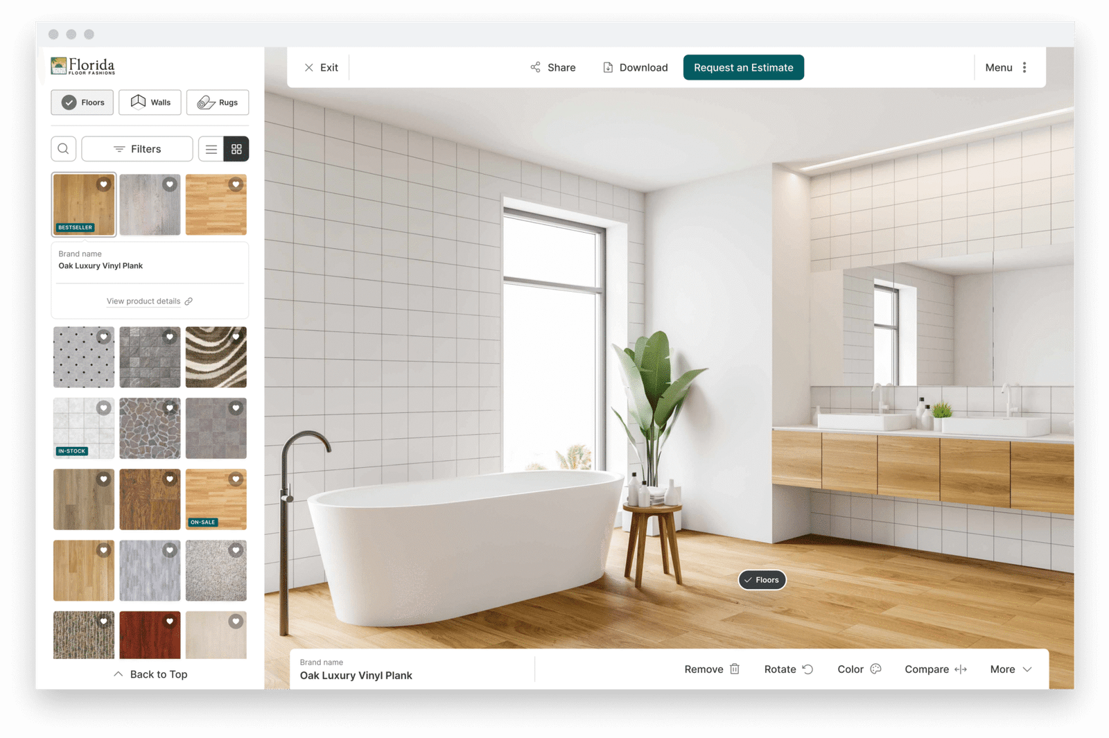 Flooring Visualizer at Florida Floor Fashions